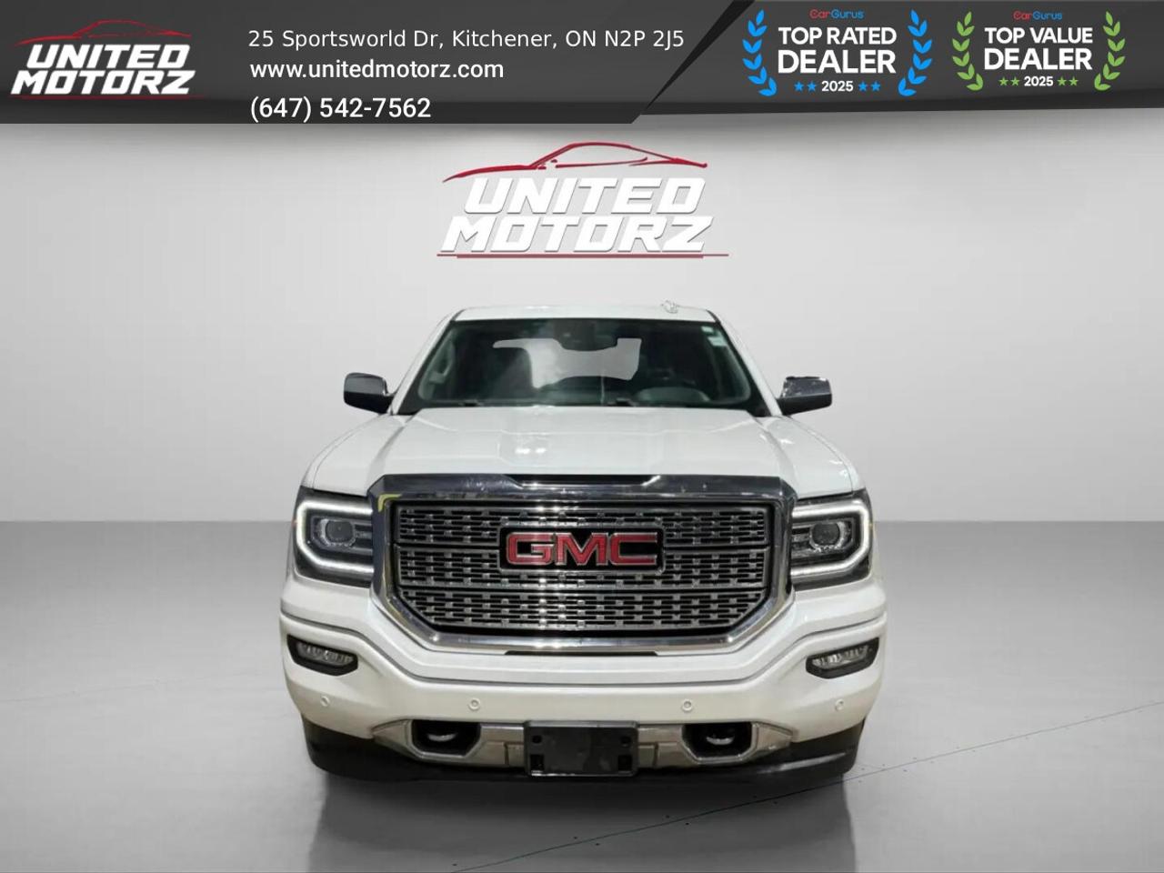 2018 GMC Sierra 1500 Denali Crew Cab 153.00" 6.2L V8~SAFETY CERTIFIED~N Photo