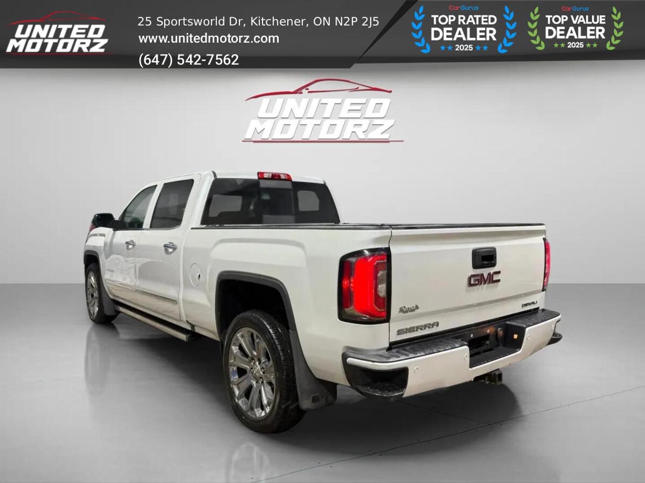 2018 GMC Sierra 1500 Denali Crew Cab 153.00" 6.2L V8~SAFETY CERTIFIED~N Photo