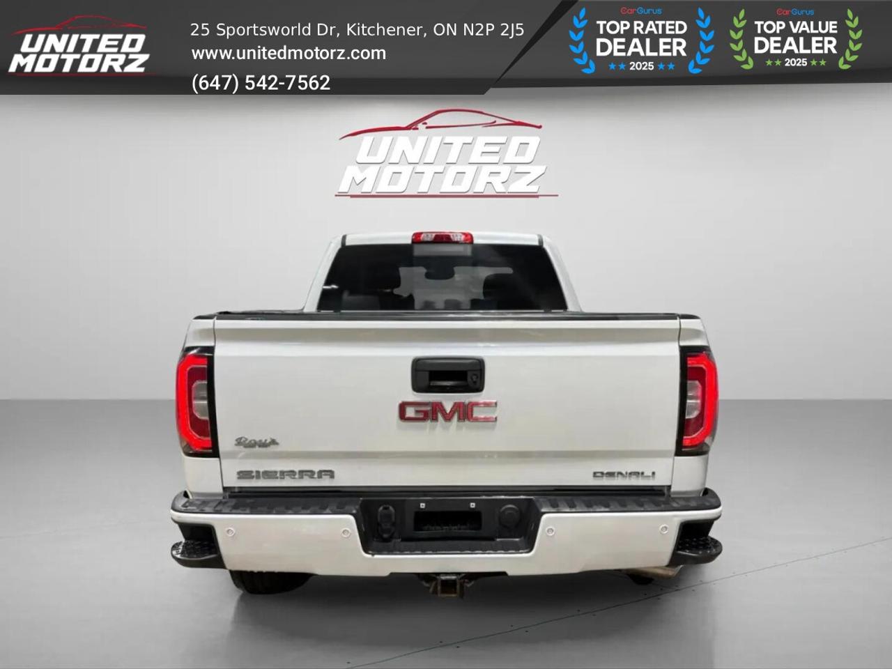 2018 GMC Sierra 1500 Denali Crew Cab 153.00" 6.2L V8~SAFETY CERTIFIED~N Photo