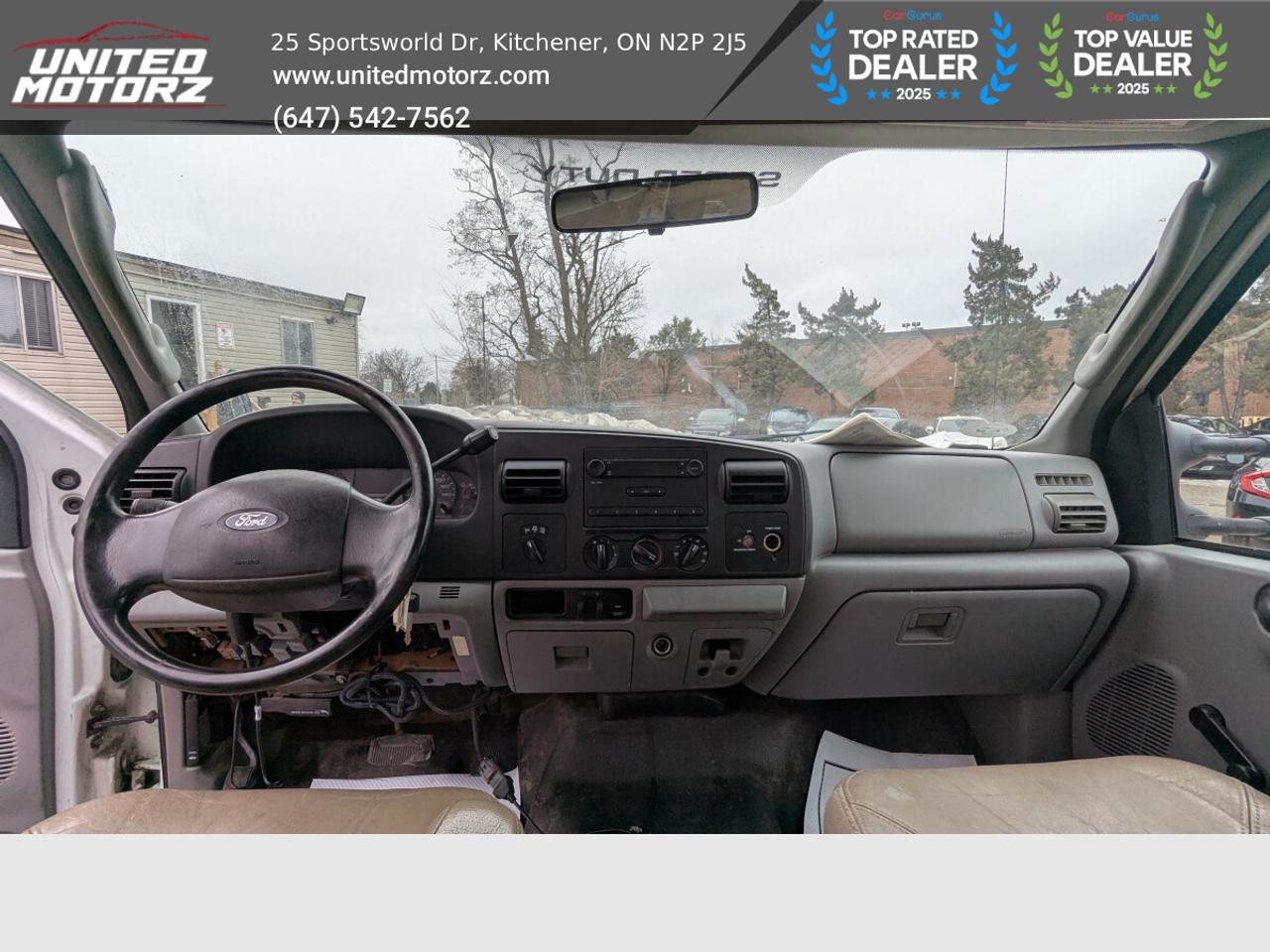 2007 Ford F-350 SuperDuty SuperCab SRW Snow Plow~ SALTER "SNOW-WAY"  6.0L V Photo