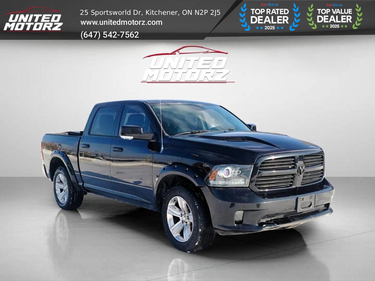 2013 RAM 1500 Sport Crew Cab HEMI 5.7L V8 140.5" 395 hp~SAFETY C Photo2