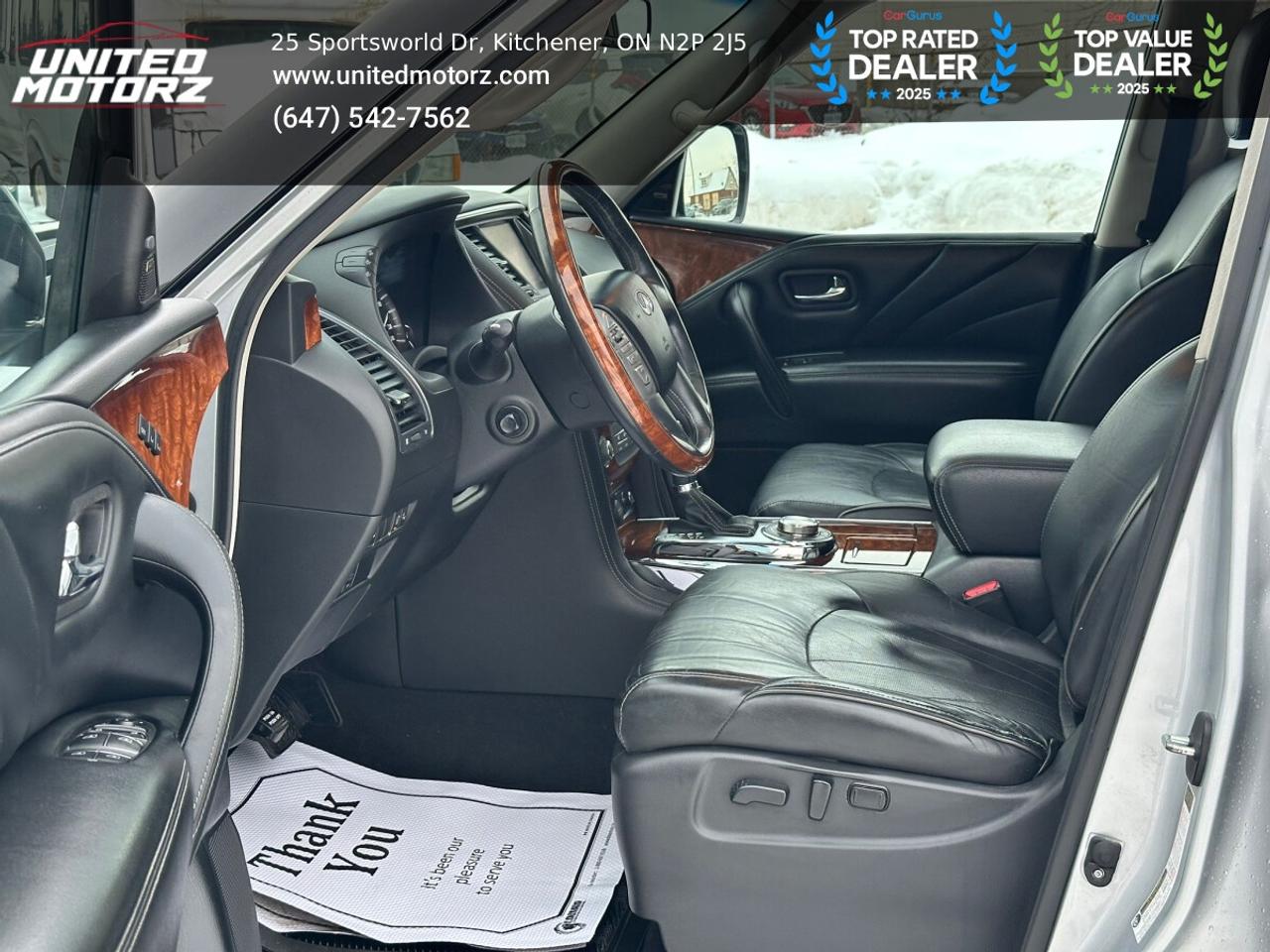 2016 Infiniti QX80 4WD 5.6L V8~NO ACCIDENTS~16 Service Records~ Photo