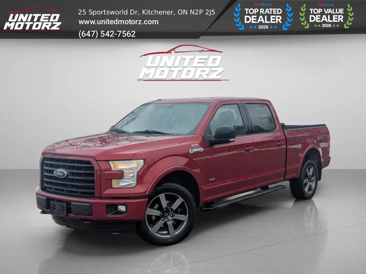 2015 Ford F-150 XLT FX4 Sport SuperCrew 157"~SAFETY CERTIFIED~23 S Photo0