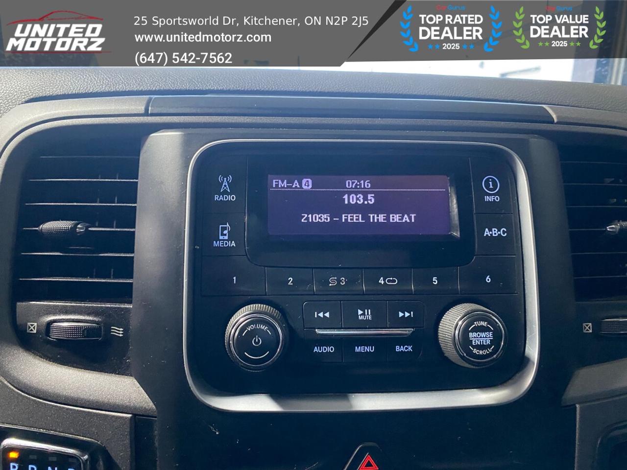 2014 RAM 1500 ST 120.5" Regular Cab 2WD~28 Service Rec Photo