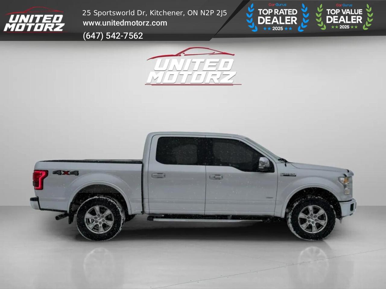 2016 Ford F-150 Lariat Sport 145" SuperCrew 4WD~SAFETY CERTIFIED~ Photo3