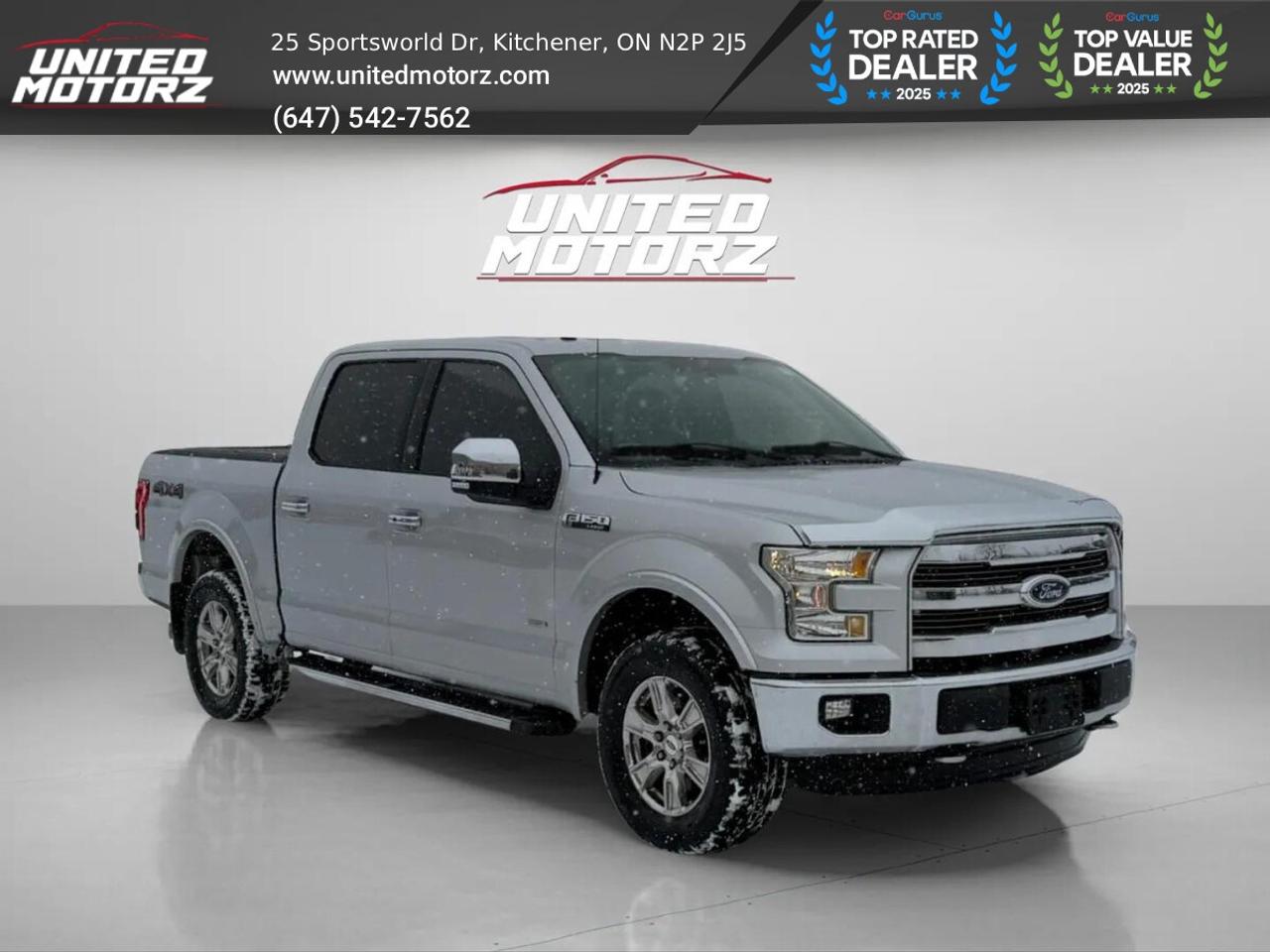 2016 Ford F-150 Lariat Sport 145" SuperCrew 4WD~SAFETY CERTIFIED~ Photo2