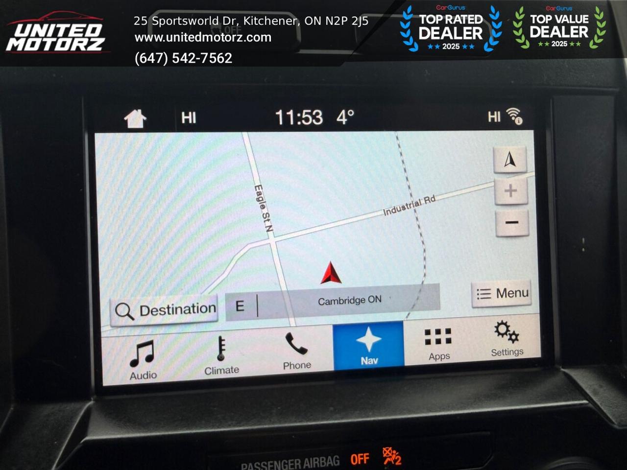 2016 Ford F-150 Lariat Sport 145" SuperCrew 4WD~SAFETY CERTIFIED~ Photo