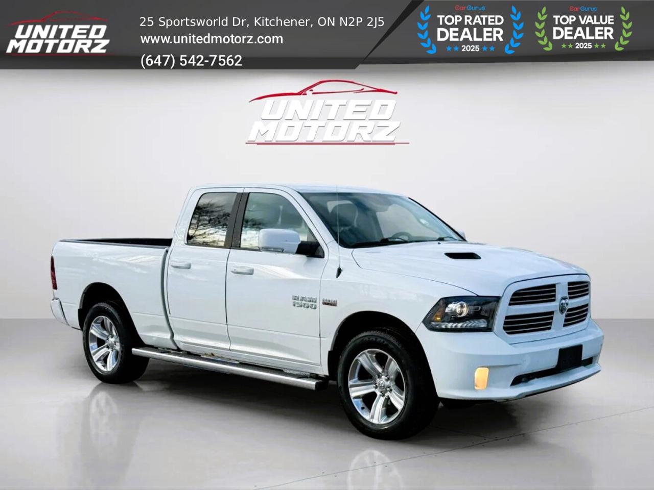 2015 RAM 1500 Sport 5.7L HemiV8 Quad Cab~SAFETY CERTIFIED~32 Se Photo2