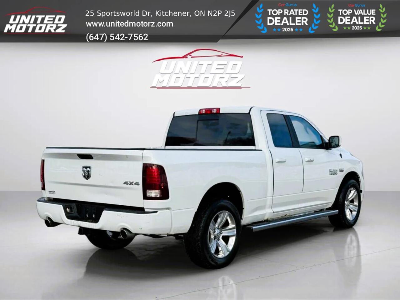 2015 RAM 1500 Sport 5.7L HemiV8 Quad Cab~SAFETY CERTIFIED~32 Se Photo4