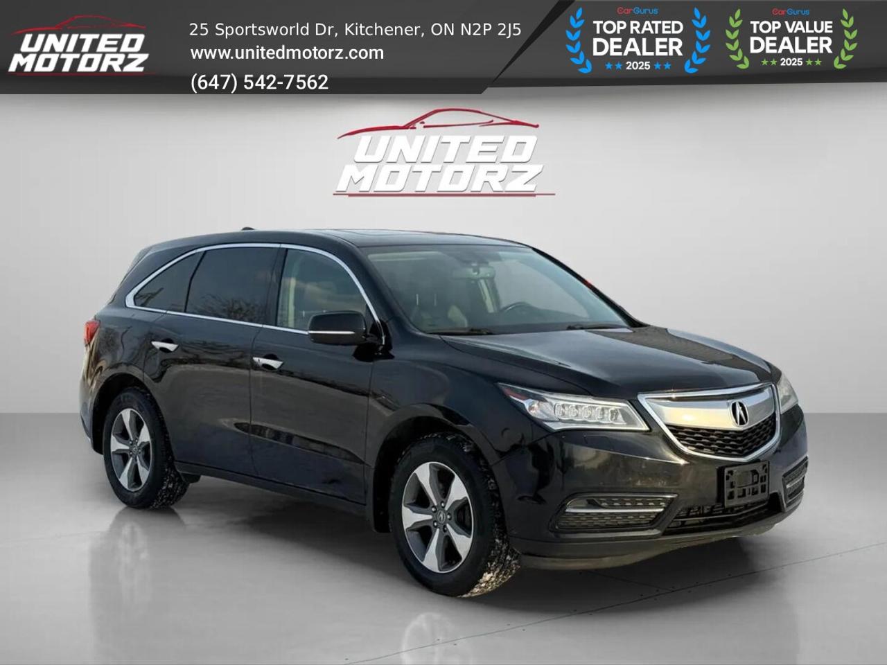 2015 Acura MDX SH-AWD~SAFETY CERTIFIED~16 Service Records~ Photo2