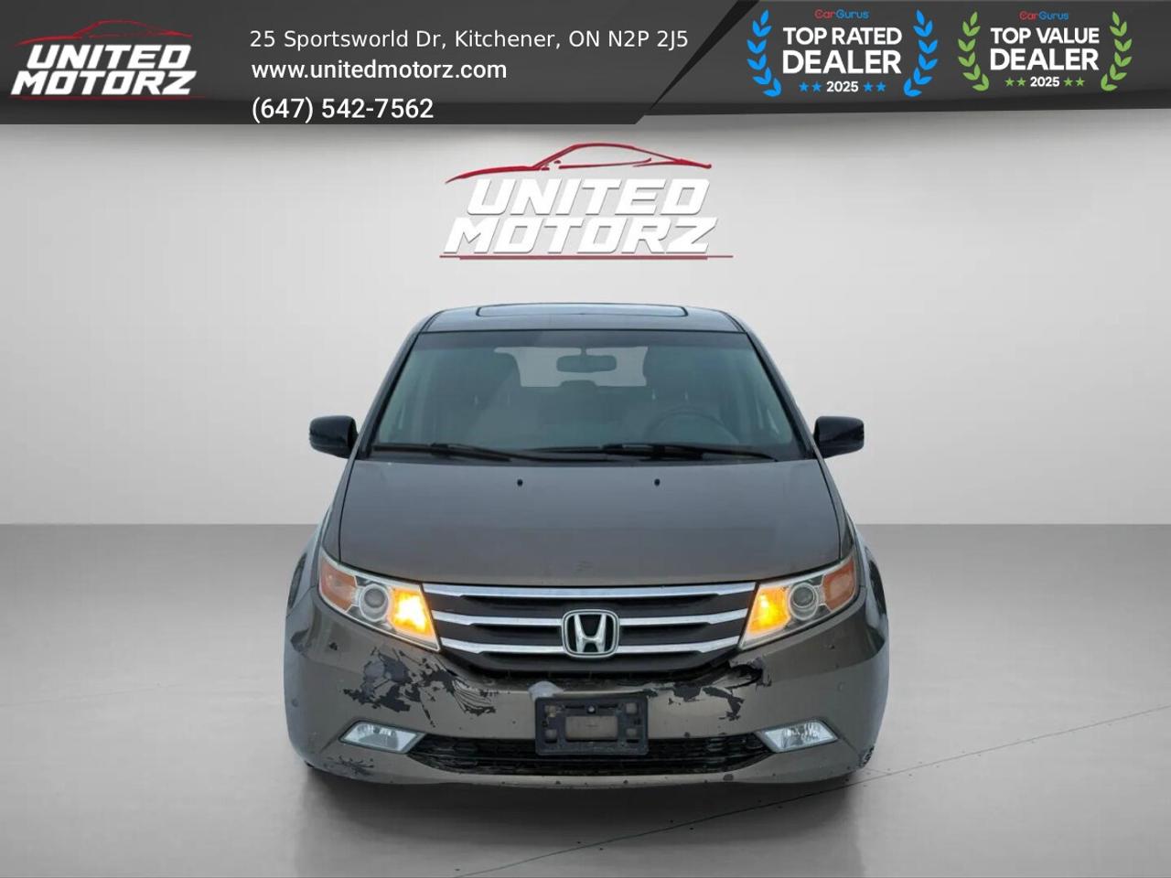 2012 Honda Odyssey Touring~V6~Beige Leather Seats~ Photo