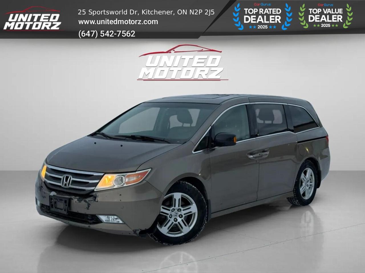 2012 Honda Odyssey Touring~V6~Beige Leather Seats~ Photo0