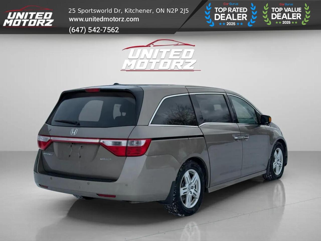 2012 Honda Odyssey Touring~V6~Beige Leather Seats~ Photo