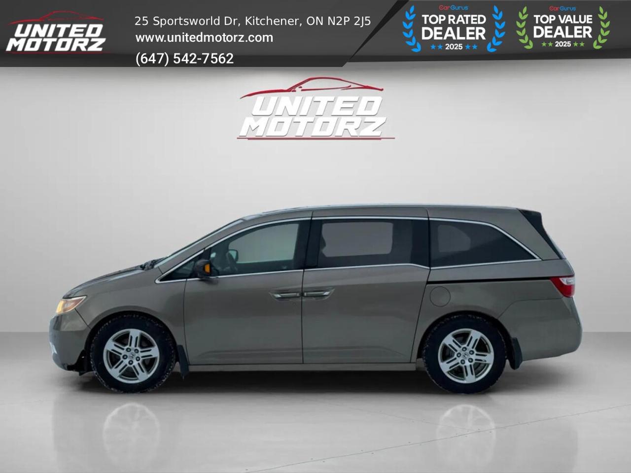 2012 Honda Odyssey Touring~V6~Beige Leather Seats~ Photo