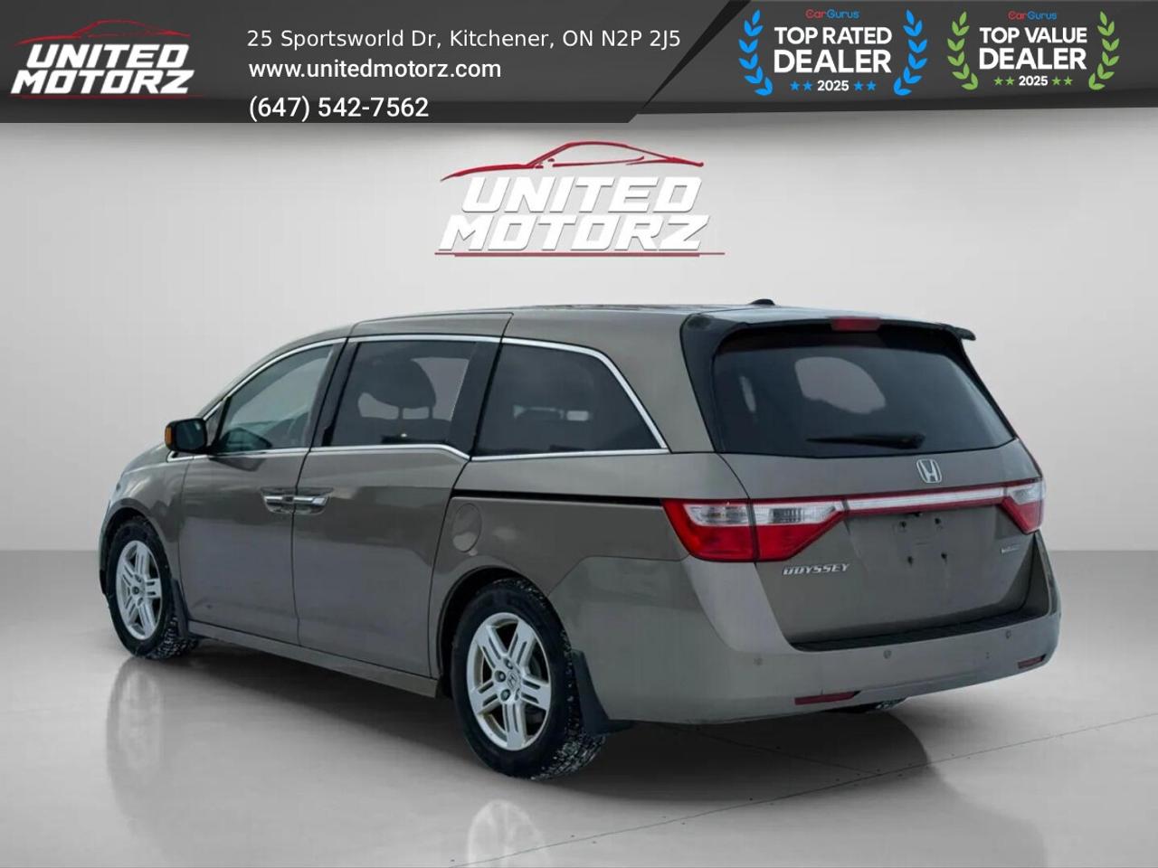 2012 Honda Odyssey Touring~V6~Beige Leather Seats~ Photo