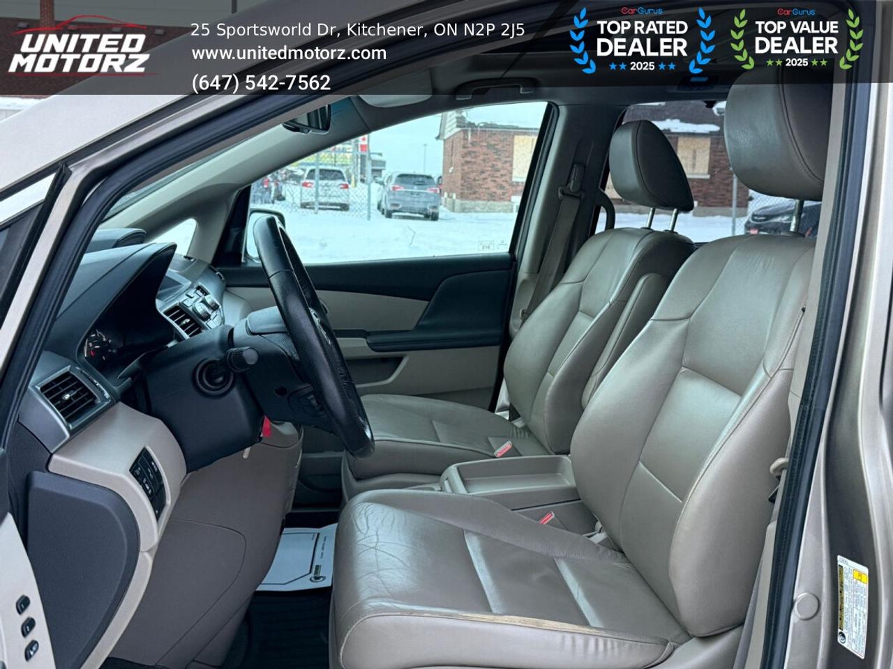 2012 Honda Odyssey Touring~V6~Beige Leather Seats~ Photo