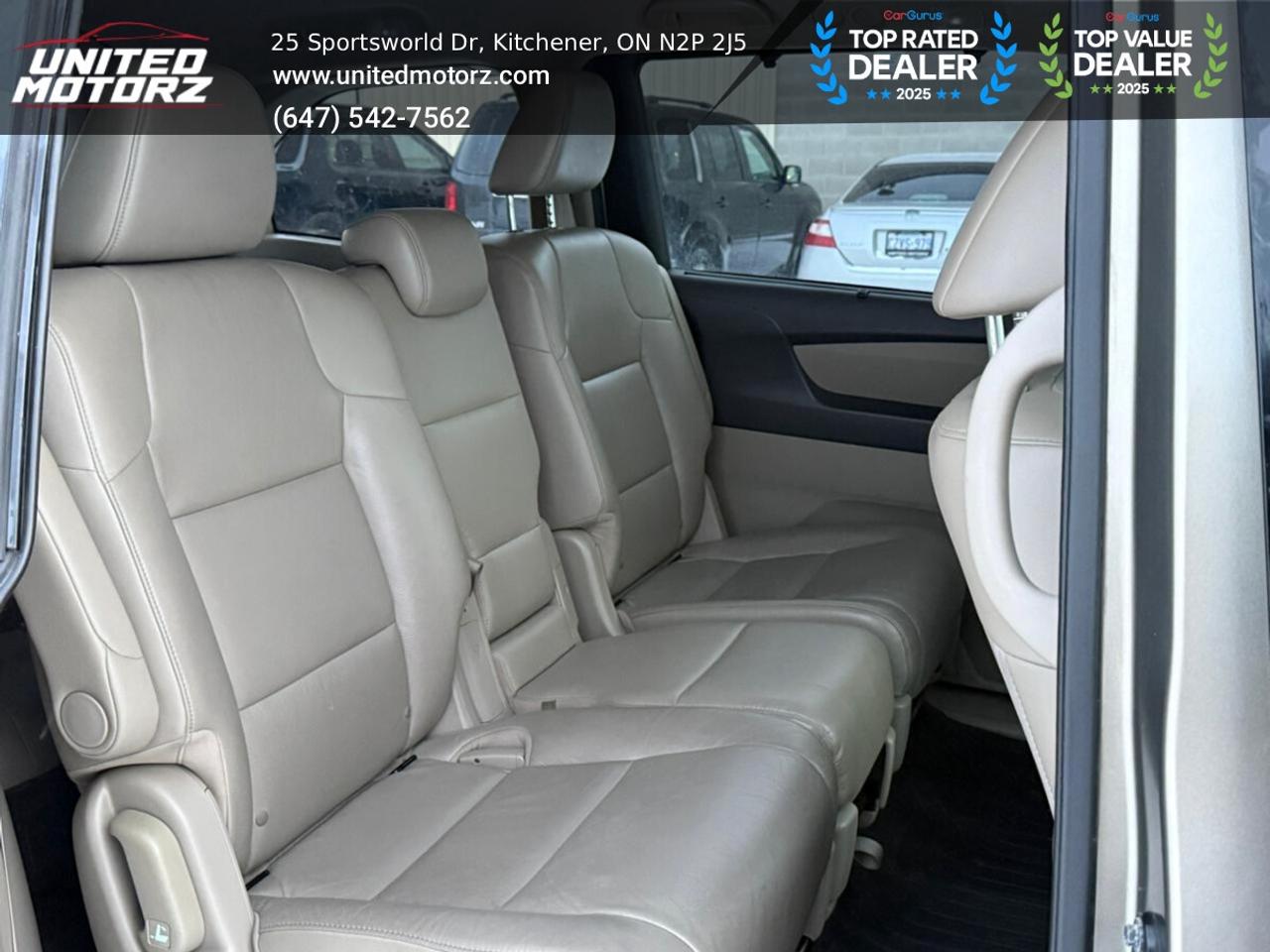 2012 Honda Odyssey Touring~V6~Beige Leather Seats~ Photo