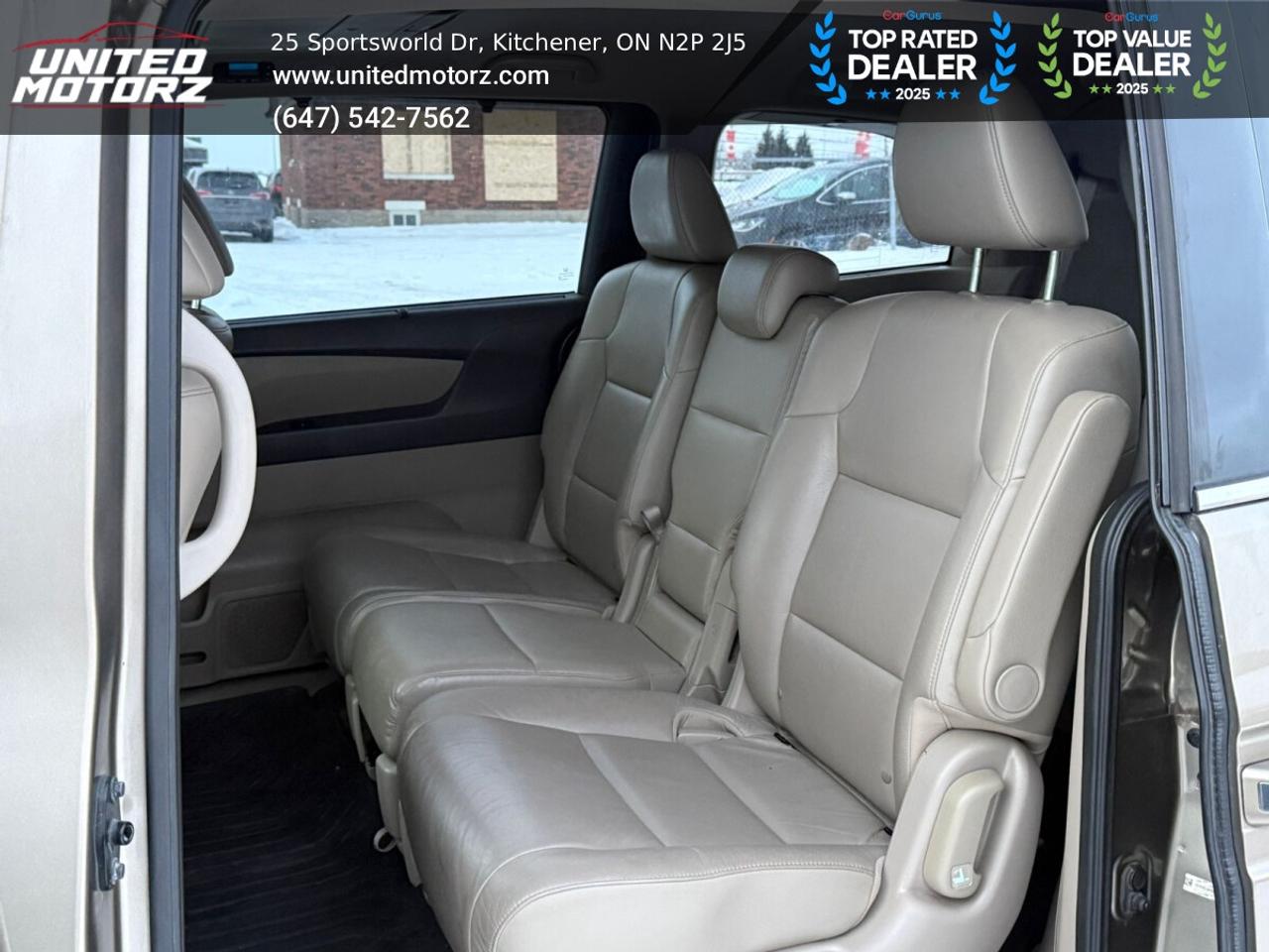 2012 Honda Odyssey Touring~V6~Beige Leather Seats~ Photo