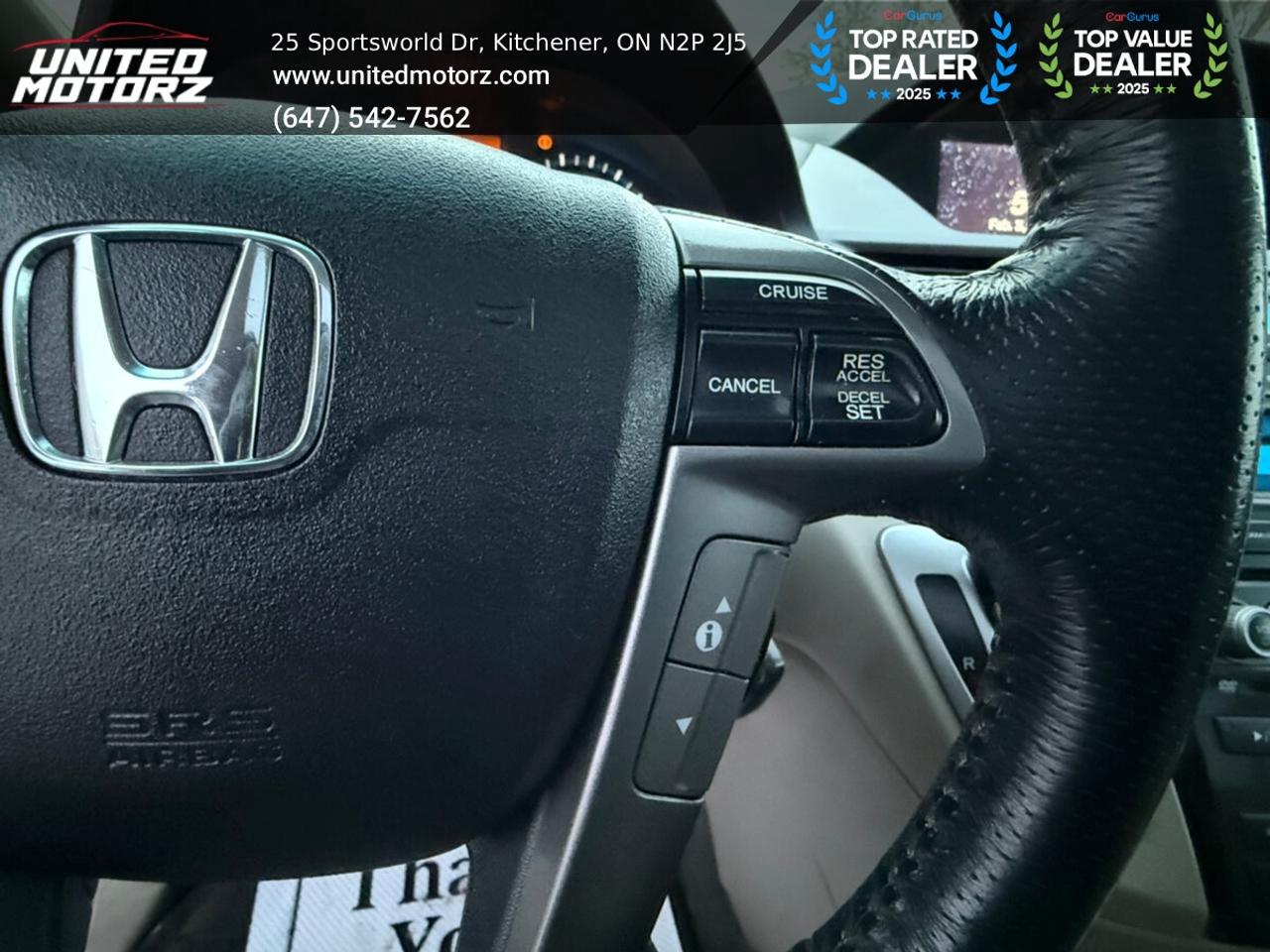 2012 Honda Odyssey Touring~V6~Beige Leather Seats~ Photo