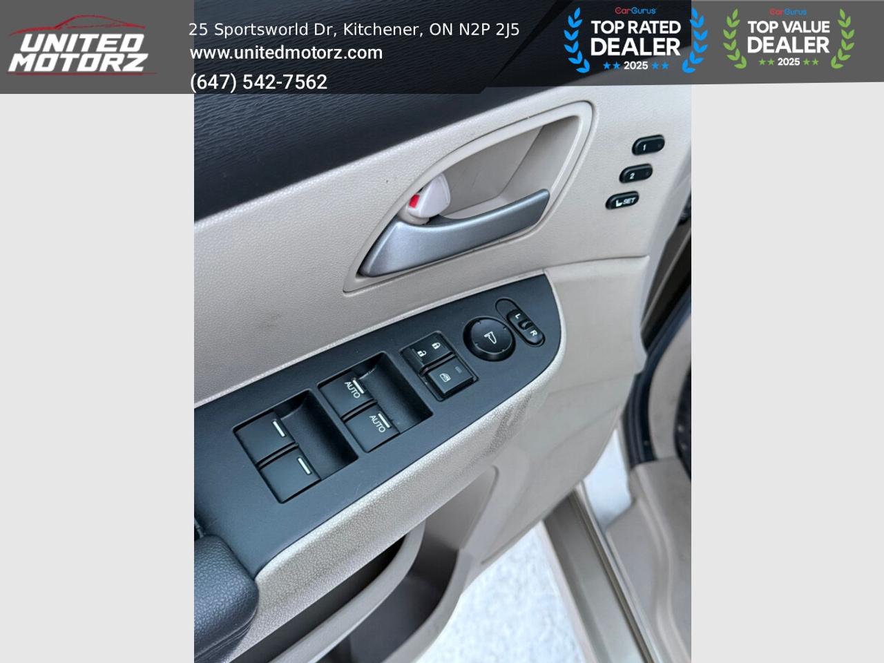 2012 Honda Odyssey Touring~V6~Beige Leather Seats~ Photo