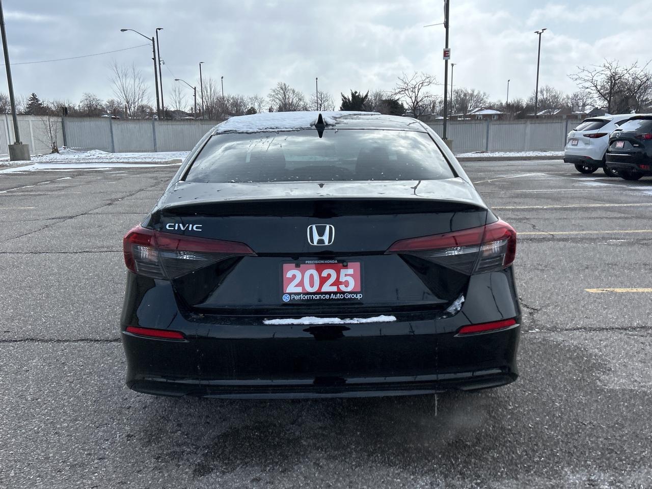 2025 Honda Civic Sedan LX CarPlay Bluetooth Rear Camera Low Kms Photo