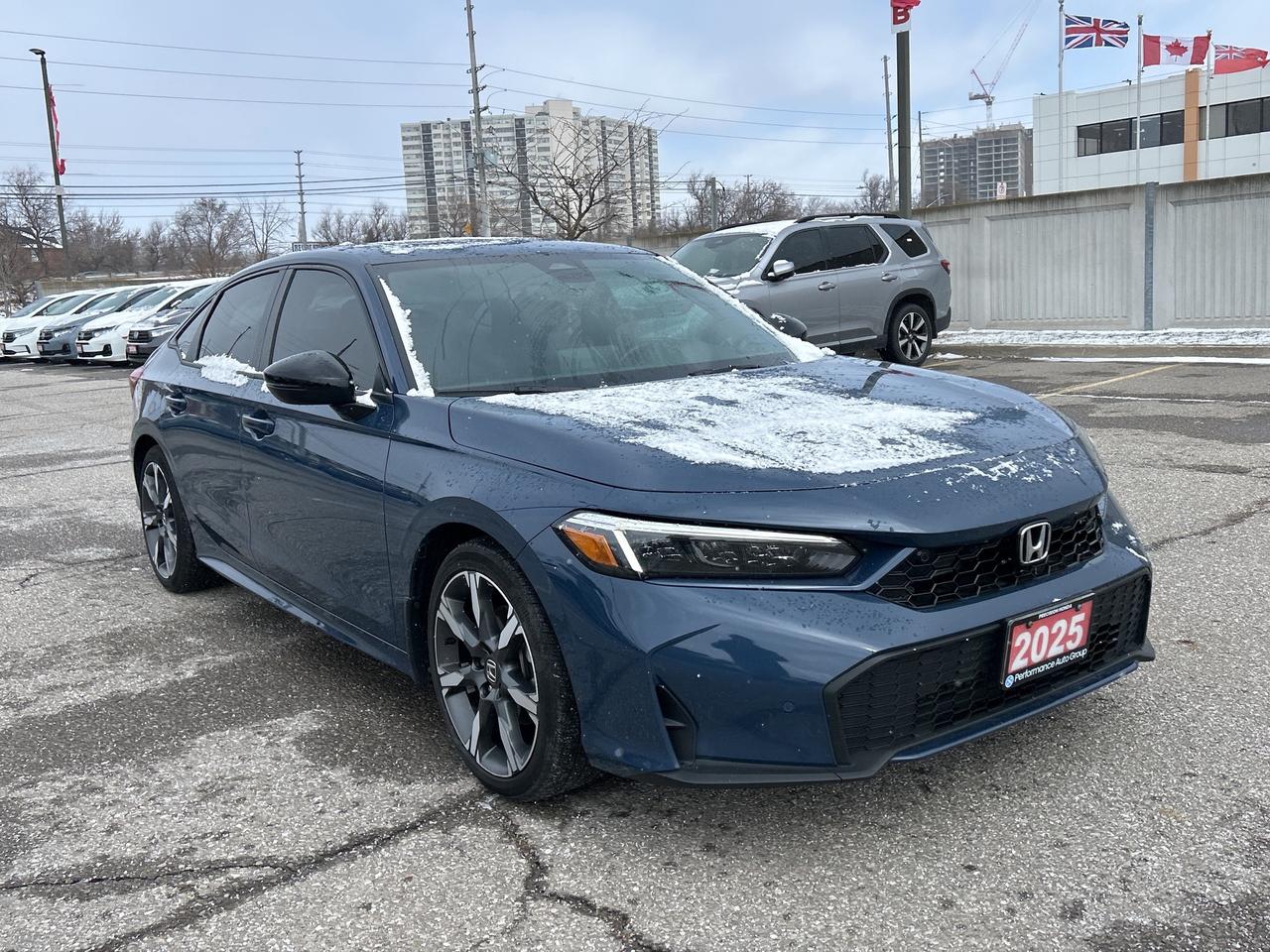 2025 Honda Civic Sedan Hybrid Sport Touring  Leather  Navi Roof Wireless Charger Photo