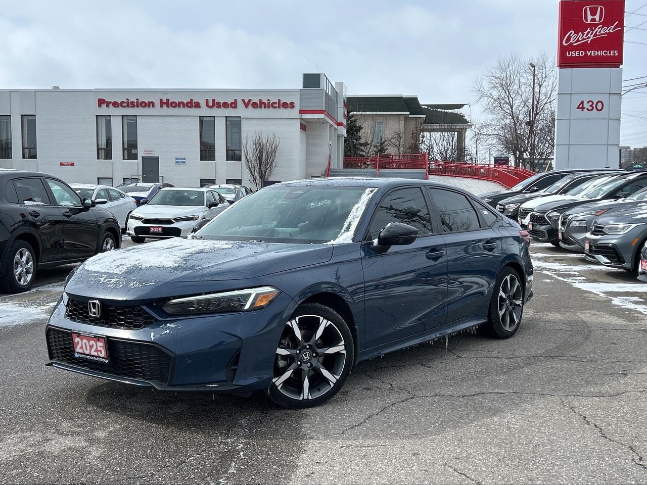 2025 Honda Civic Sedan Hybrid Sport Touring  Leather  Navi Roof Wireless Charger Photo