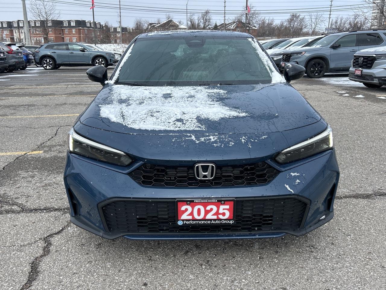 2025 Honda Civic Sedan Hybrid Sport Touring  Leather  Navi Roof Wireless Charger Photo