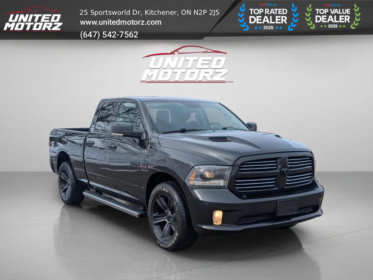 2015 RAM 1500 Sport Hemi 5.7L V8~SAFETY CERTIFIED~18 Service Rec Photo2