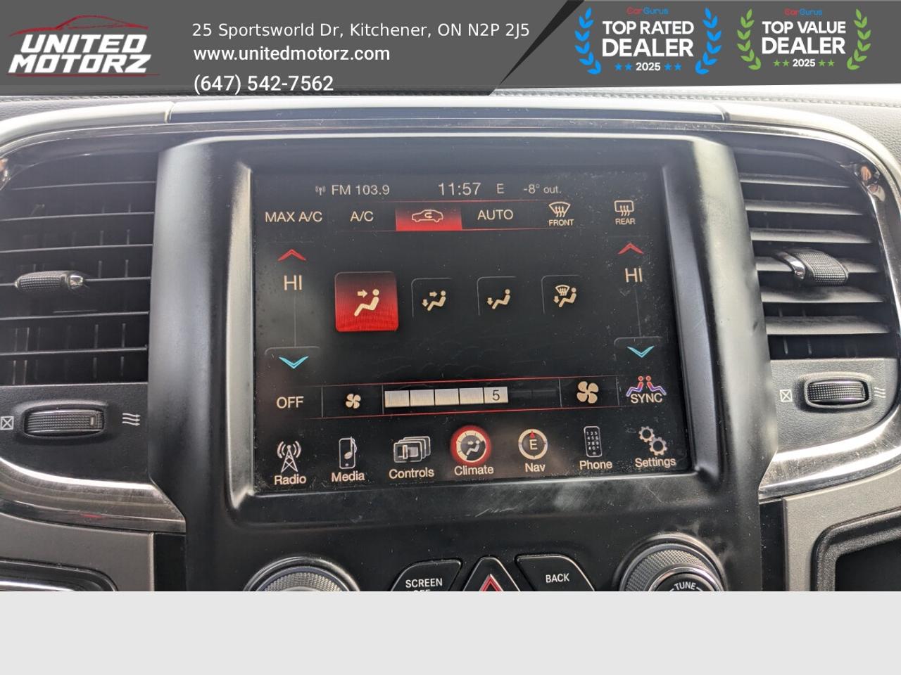 2015 RAM 1500 Sport Hemi 5.7L V8~SAFETY CERTIFIED~18 Service Rec Photo