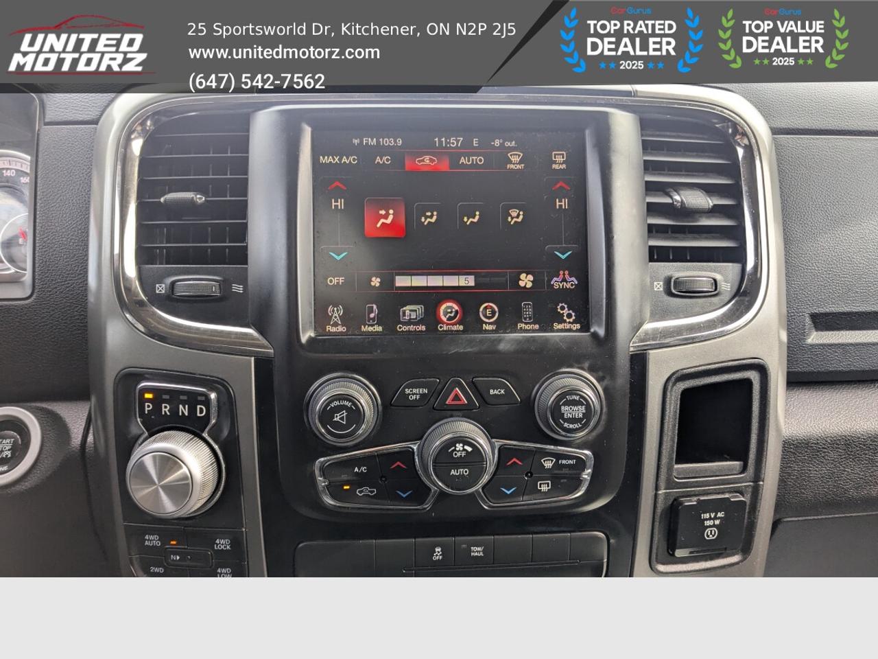 2015 RAM 1500 Sport Hemi 5.7L V8~SAFETY CERTIFIED~18 Service Rec Photo