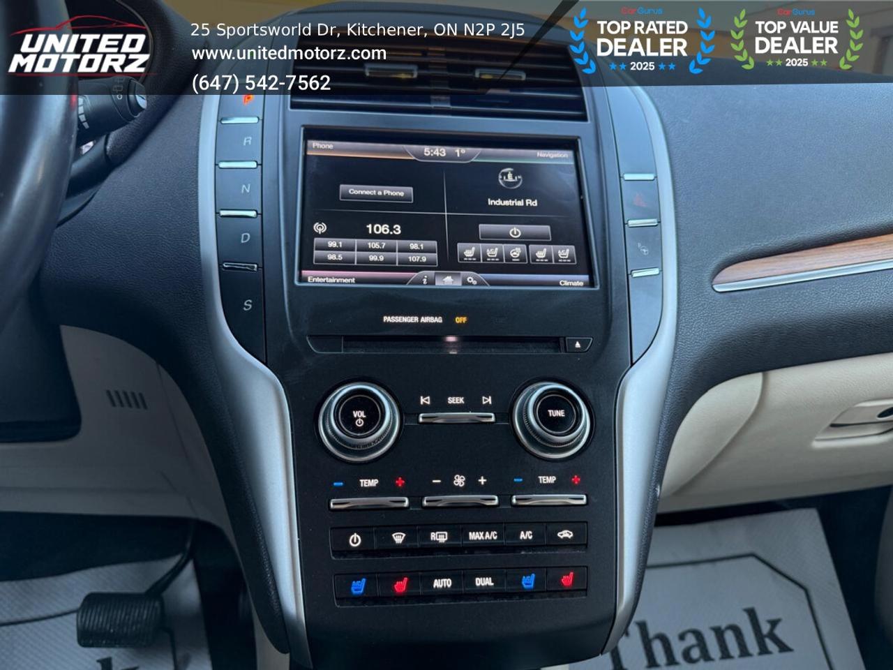 2015 Lincoln MKC AWD~CERTIFIED~NO ACCIDENTS~ Photo