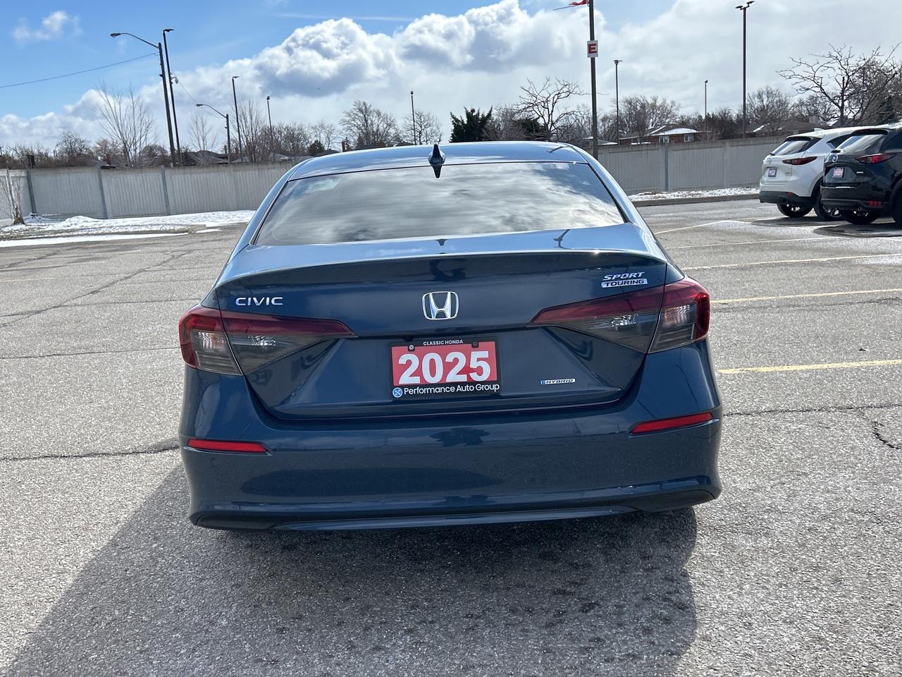 2025 Honda Civic Sedan Hybrid Sport Touring  Leather  Navi Roof Wireless Charger Photo