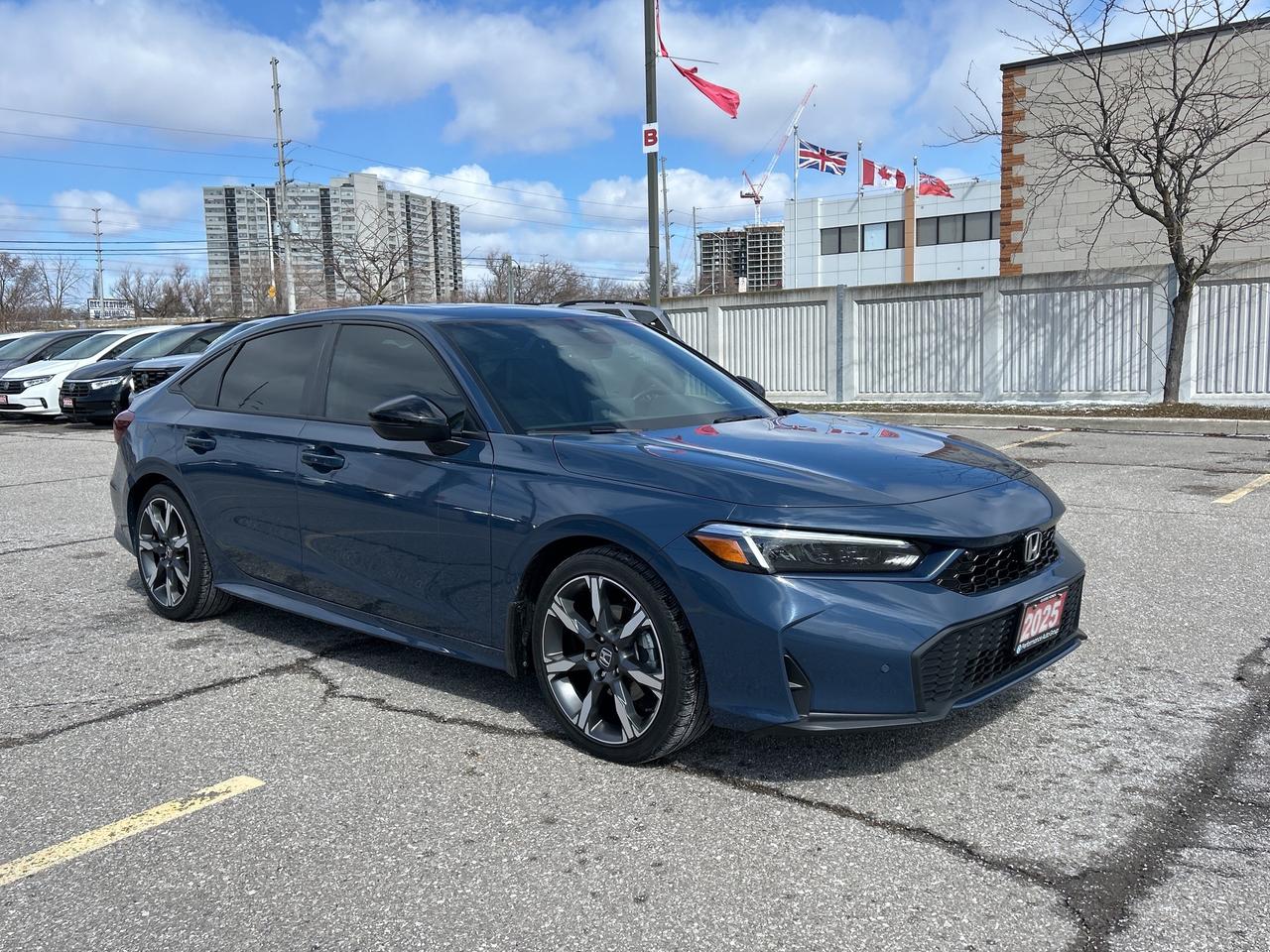 2025 Honda Civic Sedan Hybrid Sport Touring  Leather  Navi Roof Wireless Charger Photo