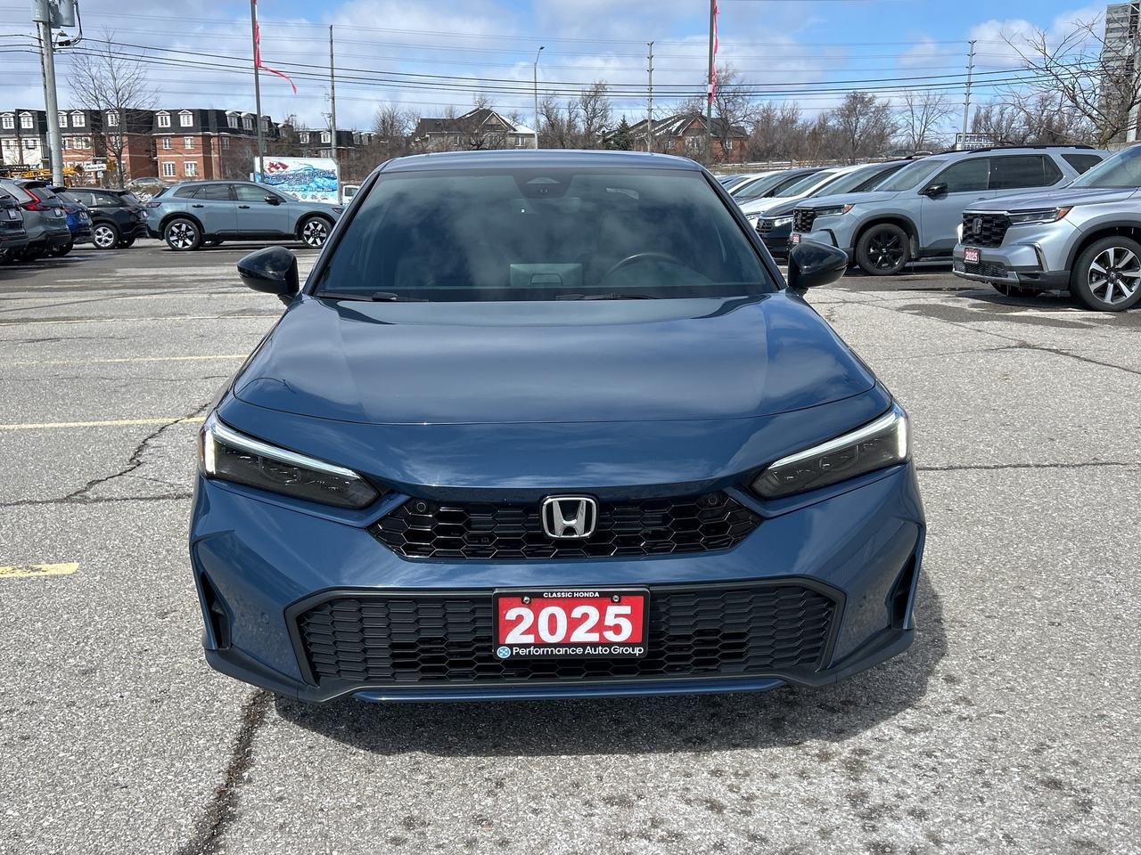 2025 Honda Civic Sedan Hybrid Sport Touring  Leather  Navi Roof Wireless Charger Photo