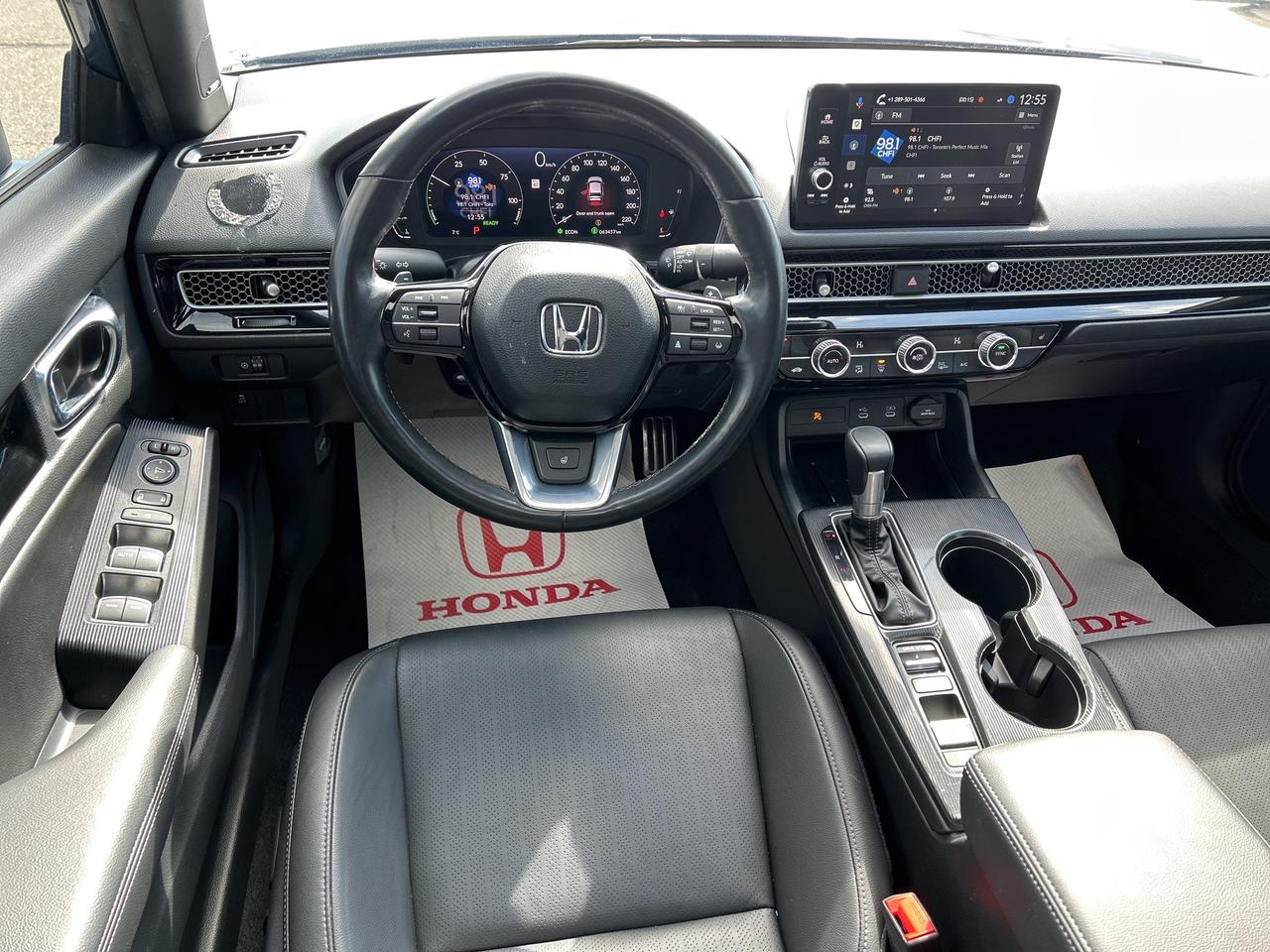 2025 Honda Civic Sedan Hybrid Sport Touring  Leather  Navi Roof Wireless Charger Photo