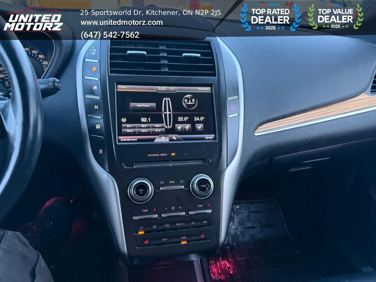 2015 Lincoln MKC AWD~SAFETY CERTIFIED~NO ACCIDENTS~28 SERVICE RECOR Photo