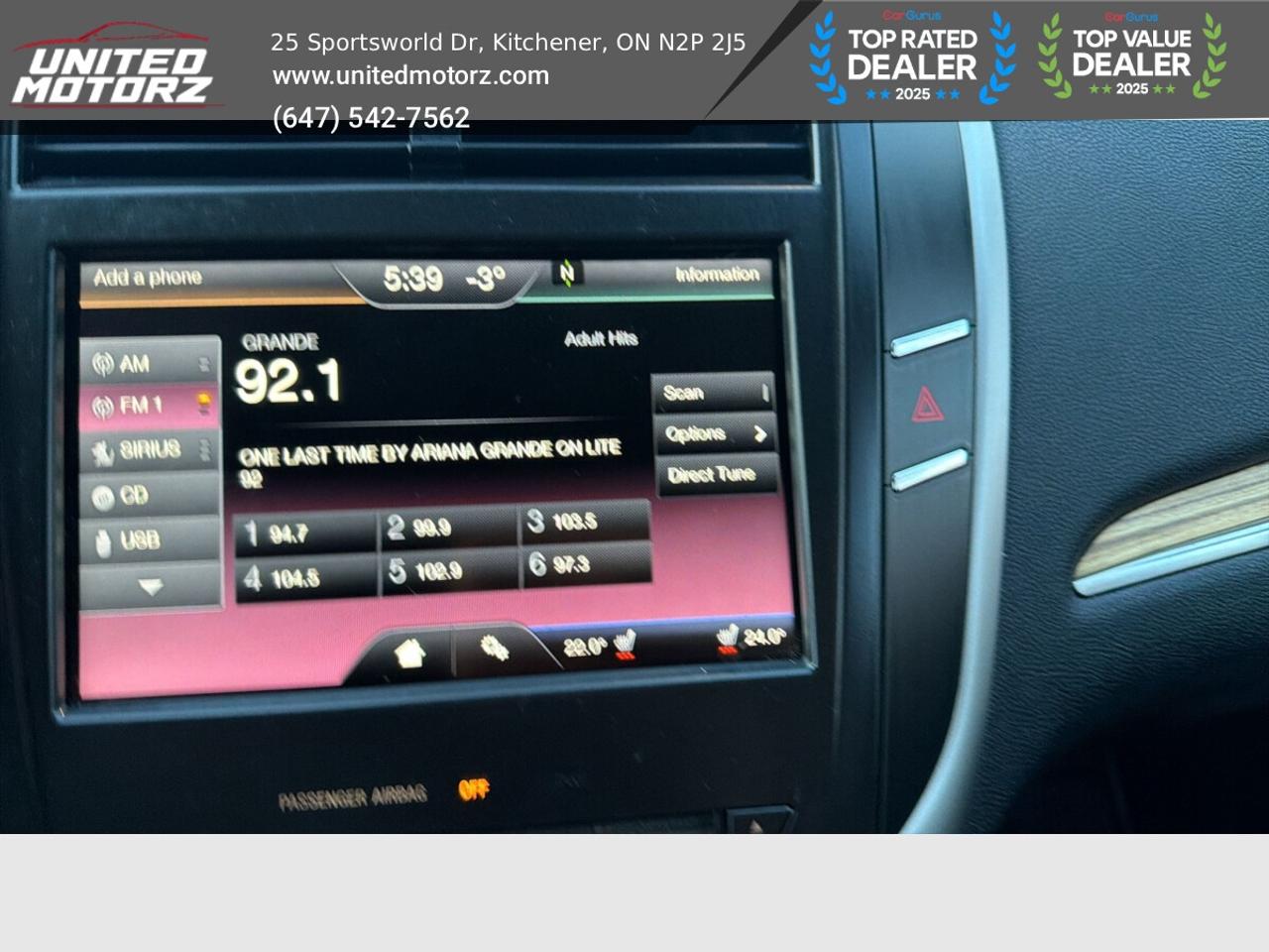 2015 Lincoln MKC AWD~SAFETY CERTIFIED~NO ACCIDENTS~28 SERVICE RECOR Photo