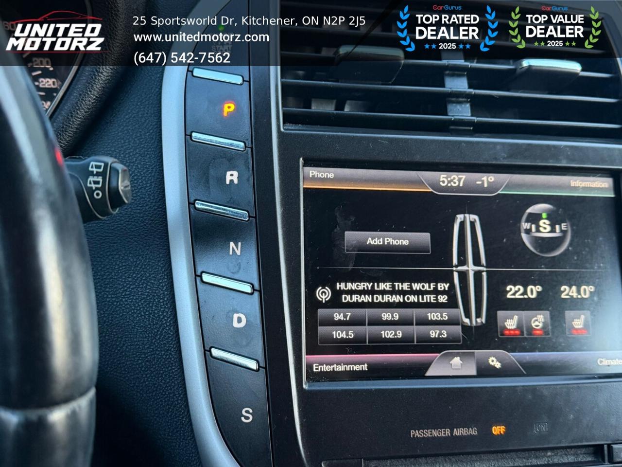 2015 Lincoln MKC AWD~SAFETY CERTIFIED~NO ACCIDENTS~28 SERVICE RECOR Photo