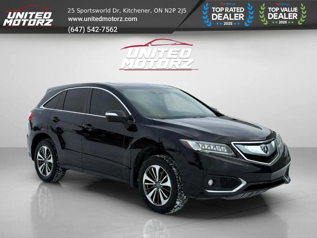 2016 Acura RDX Elite Pkg.~SAFETY CERTIFIED~Cream Leather Seats~ Photo