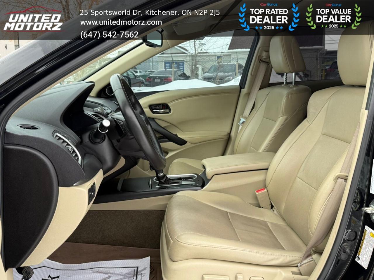 2016 Acura RDX Elite Pkg.~SAFETY CERTIFIED~Cream Leather Seats~ Photo