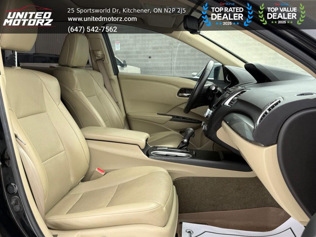 2016 Acura RDX Elite Pkg.~SAFETY CERTIFIED~Cream Leather Seats~ Photo