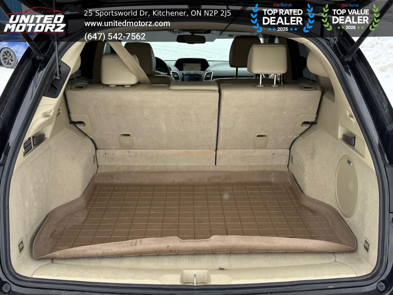 2016 Acura RDX Elite Pkg.~SAFETY CERTIFIED~Cream Leather Seats~ Photo