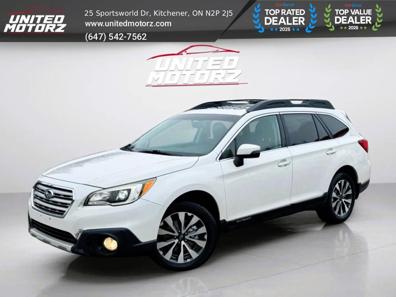 2015 Subaru Outback w/Limited Pkg. 3.6R~SAFETY CERTIFIED~32 Service Re Photo0