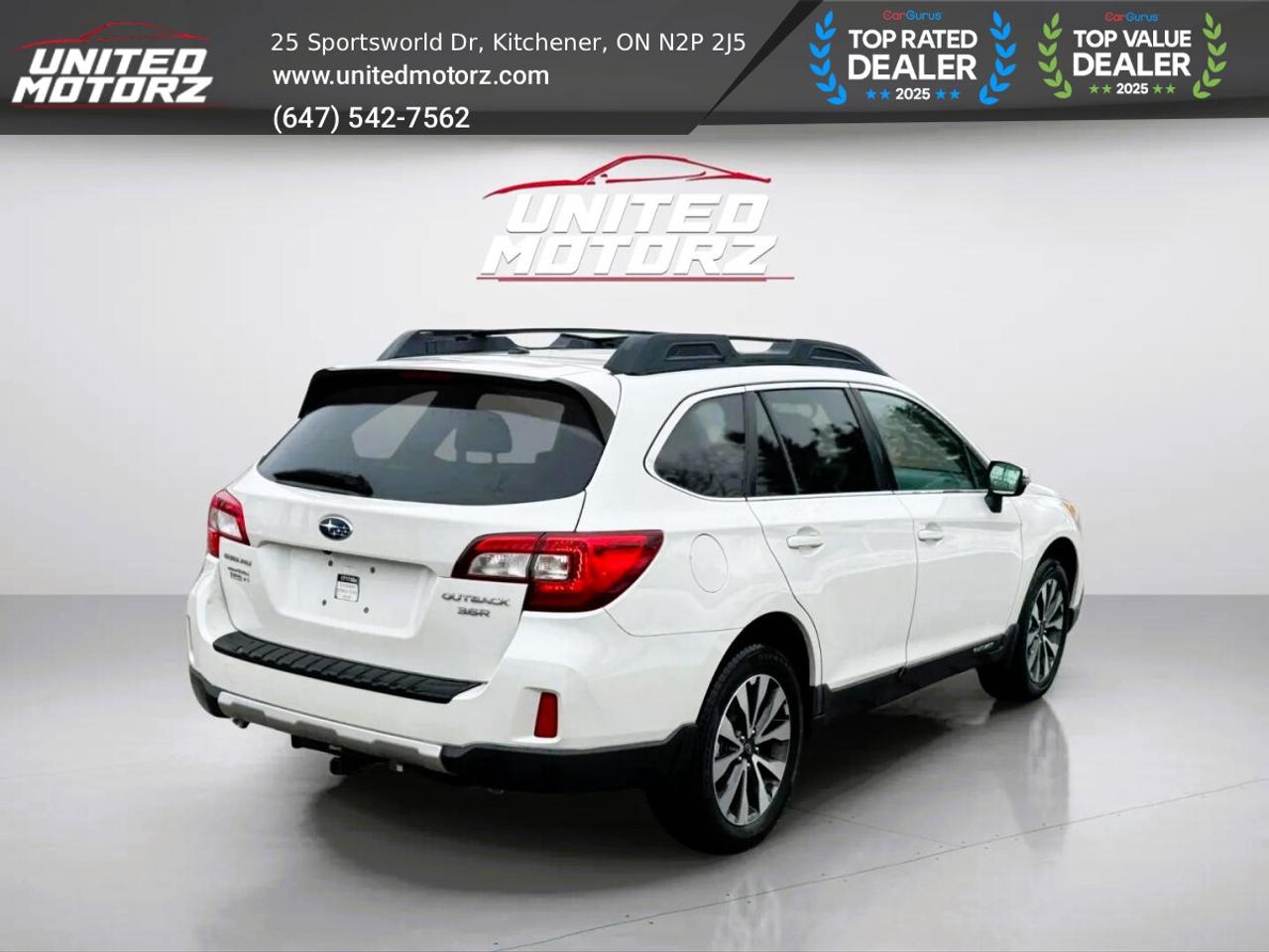 2015 Subaru Outback w/Limited Pkg. 3.6R~SAFETY CERTIFIED~32 Service Re Photo4