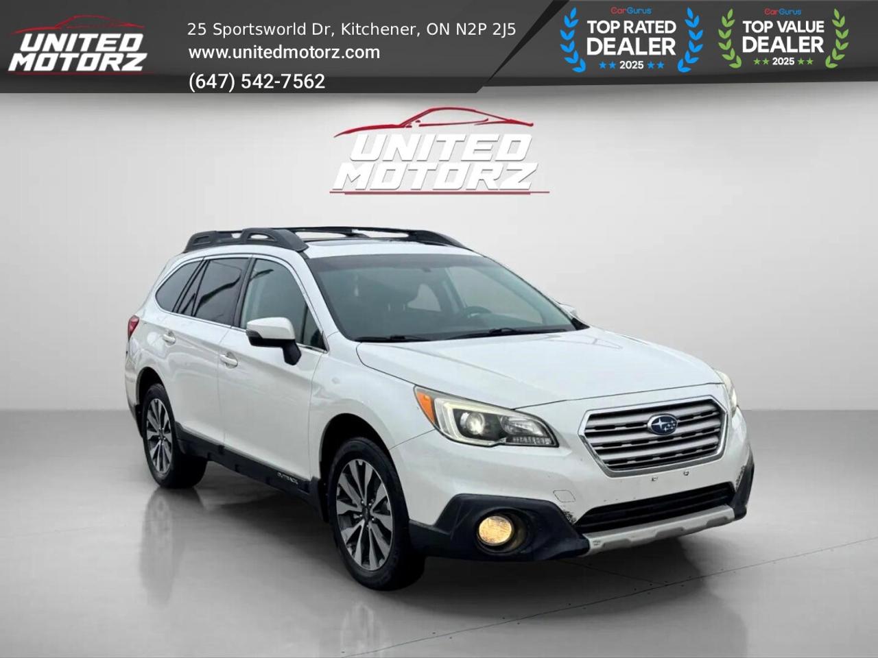 2015 Subaru Outback w/Limited Pkg. 3.6R~SAFETY CERTIFIED~32 Service Re Photo2