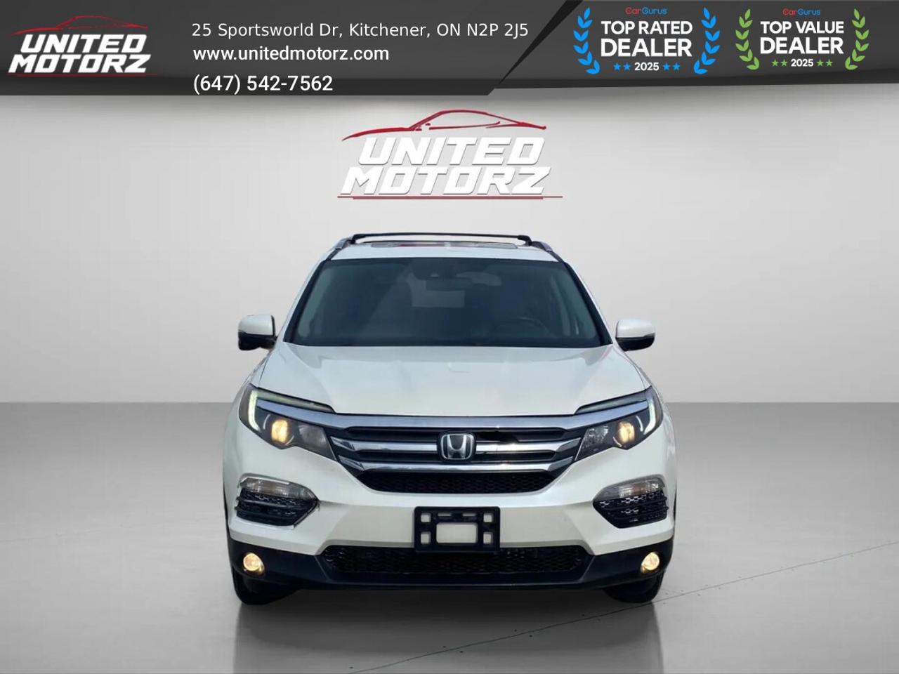 2016 Honda Pilot EX-L w/Navi~SAFETY CERTIFIED~23 Service Records~Cr Photo