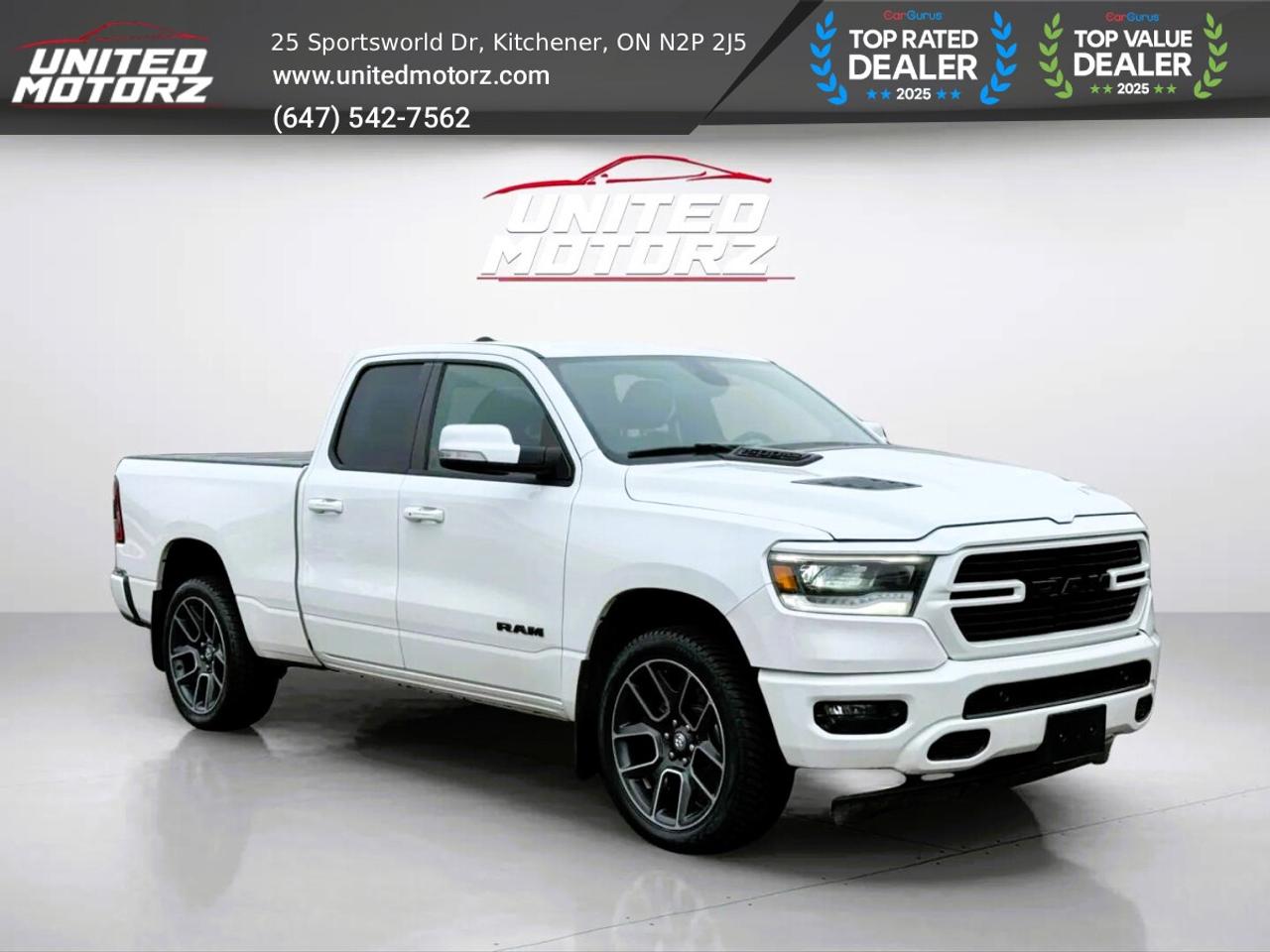 2020 RAM 1500 Sport 4X4 Quad Cab 6'4" 5.7L Hemi V8~CERTIFIED~19 Photo2