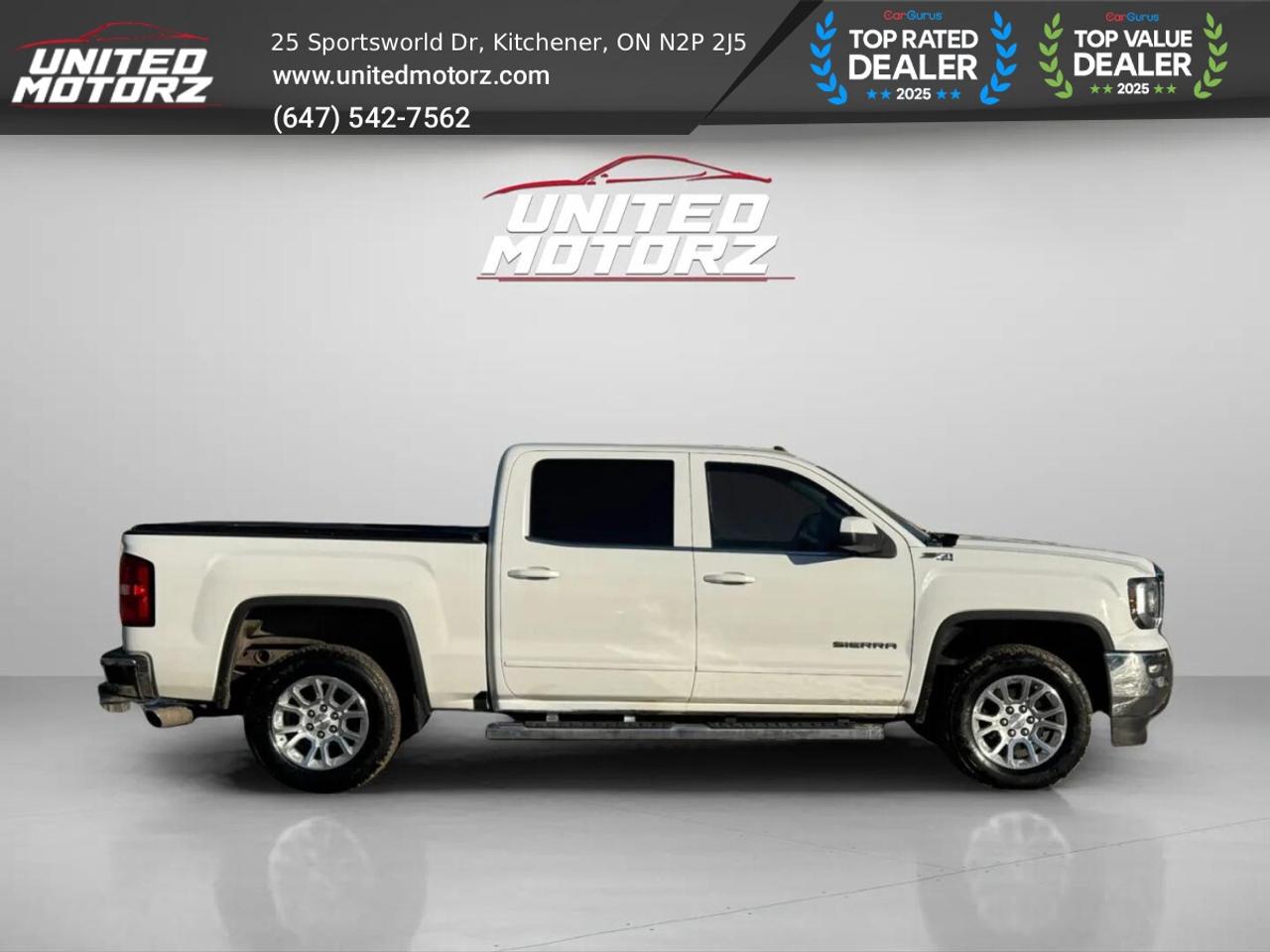 2016 GMC Sierra 1500 SLE 143.5" 4WD Crew Cab 5.3L V8~SAFETY CERTIFIED~1 Photo3