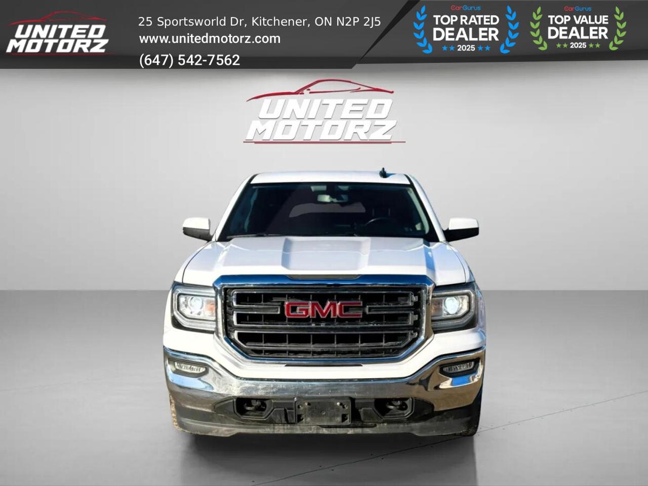 2016 GMC Sierra 1500 SLE 143.5" 4WD Crew Cab 5.3L V8~SAFETY CERTIFIED~1 Photo